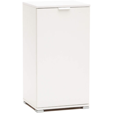 MOBILETTO CON ANTA IN COLORE BIANCO 45 X 38 X H85 CM