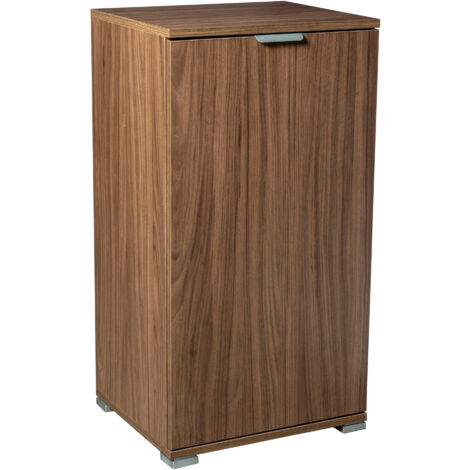 MOBILETTO CON ANTA IN COLORE NOCE 45 X 38 X H85 CM