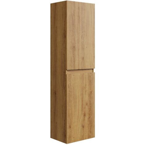 Mobiletto del bagno Angela 150 cm Rovere - Mobiletto armadietto