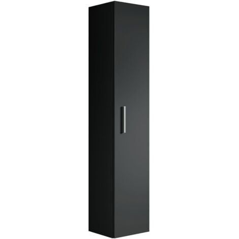 Mobiletto del bagno Pluto 150cm Nero - Mobiletto armadietto