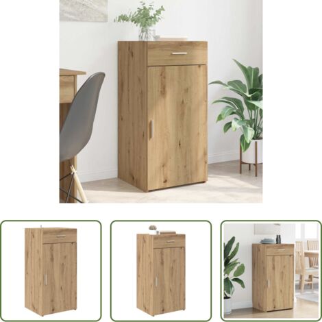 Mobiletto in legno -  Credenza rovere artigianale 45 x 42,5 x 93 cm Legno multistrato