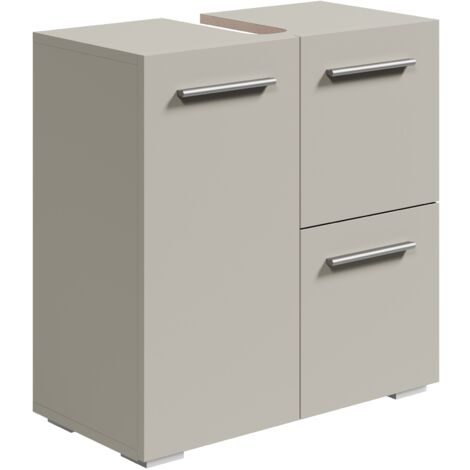 Mobiletto Mars 60 x 30 x 60 cm - Cashmere - Mobili da bagno