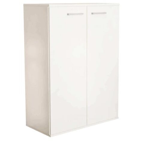 MOBILETTO RIVER CON 2 ANTE 68 X 34 X H93.5 CM IN COLORE BIANCO USATO COME NUOVO