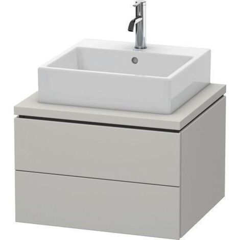 Mobiletto sotto console L-CUBE 400x620x547mm bianco super opaco