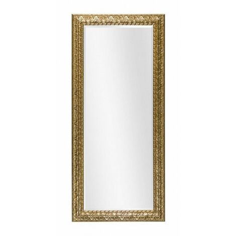 Specchio da parete con cornice oro e argento 51 x 141 cm AURILLAC