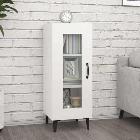 Giantex Armadio da Cucina Alto 180 cm, Credenza Alta da Cucina Multiuso,  Mobile Buffet in Legno con Cassetto e Ripiani Regolabili, Mobiletto Cucina  Salvaspazio Credenza, 60x40x180 cm,Bianco