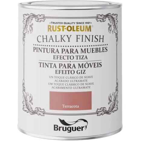 Mobili in terracotta con finitura gessosa ruggine-oleo 750ml BRUGUER