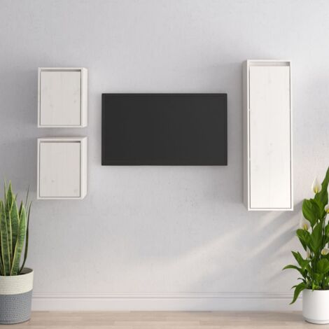 Tv Mobile Led - Porta Tv, Soggiorno, Bianco Mate E Bianco Laccato,  Dimensioni: 100x40x42cm Di Profondità