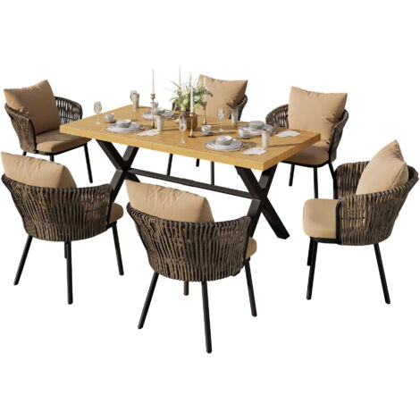 Mobilier de jardin en rotin – pour un espace extérieur confortable et élégant 