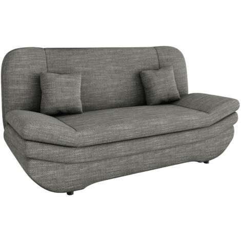 Mobilier1 – Canapé convertible 3 places avec fonction couchage – Mécanisme Click-Clack – Dimensions 200x90cm – Tissu stratifié – Fabriqué en UE