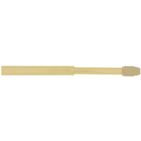 MOBOIS - 2 tringles plates extensibles 30/50cm 4 pitons dorés