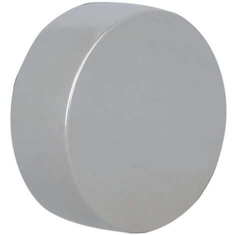 MOBOIS - Bouchon D.25mm dressing métal chrome blister de 2