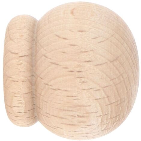 MOBOIS - embout bois anglais Ø20 mm à visser brut x2