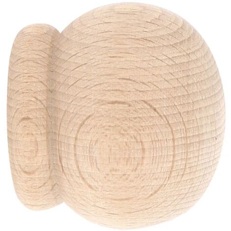 MOBOIS - embout bois anglais Ø28mm à visser bois brut x2