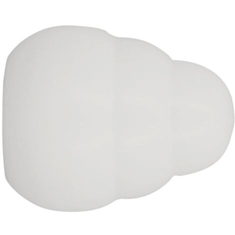 MOBOIS - Embouts a gradin d20 laque blanc x2