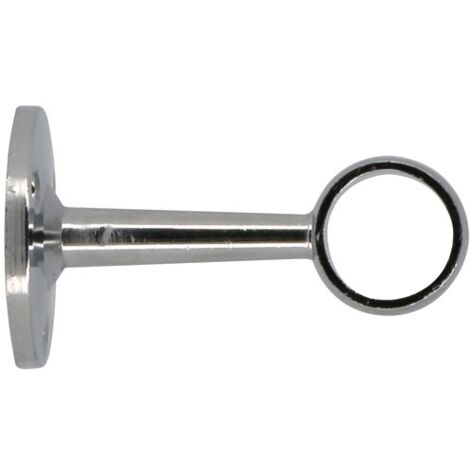 MOBOIS - Support dressing D.19 60mm métal chrome blister de 2