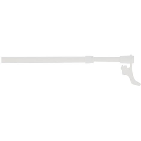 MOBOIS - Tringle néorido plus d.9mm long.40/65cm rivet blanc mat