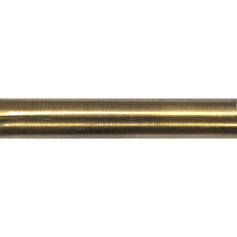 MOBOIS - TUBO FERRO 150CM  EFFETTO OTTONE ANTICATO DIAMETRO 20 MM.