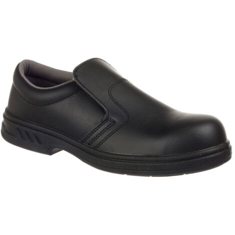 Mocasín de seguridad industria alimentaria y médica Steelite S2 FW81 48 Negro