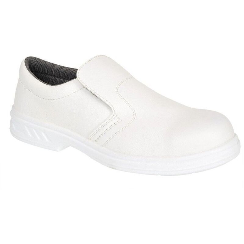 Chaussures de cuisine Portwest Mocassin S2 Blanc 45