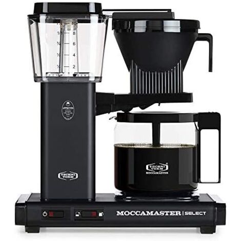 Moccamaster KBG 741 AO Schwarze Kaffeemaschine