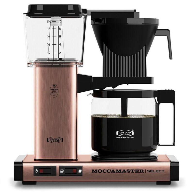 Moccamaster Kbg Select Cafetera De Filtro, 1520 W, 1.25 Litros, Aluminio, Cobre En Oferta Moccamaster Kbg Select, Cafetera, Cobre, Cafetera Filtro, 1.25 Litros