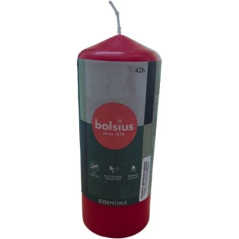 Moccolo 150/58 velvet red BOLSIUS