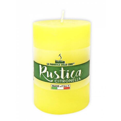 MOCCOLO RUSTICO CITRONELLA 10X10 - 4 pezzi