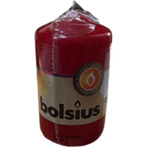 Moccolo singolo 80/48 red BOLSIUS