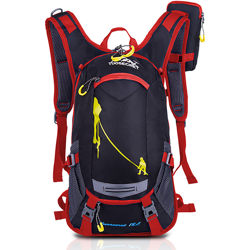 

Mochila de ciclismo con cubierta para lluvia Mochila de hidratacion resistente al agua con red para casco para correr Ciclismo Senderismo Ciclismo