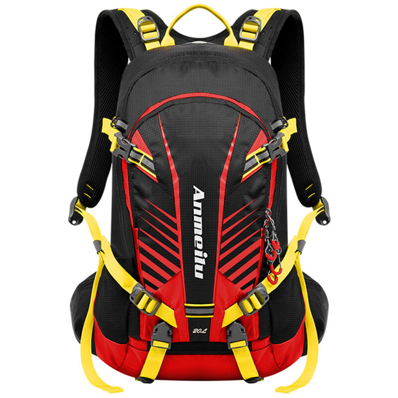 

Mochila de ciclismo de 20L, mochila impermeable para bicicleta, mochila para deportes al aire libre, equitacion, acampada, senderismo,rojo