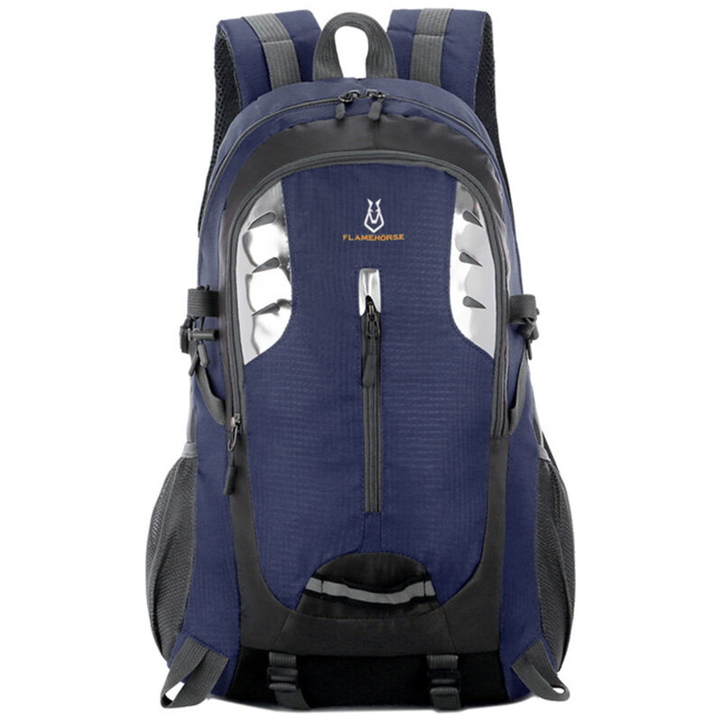 

Flamehorse - Mochila de senderismo ligera Mochila deportiva al aire libre resistente al agua para acampar Escalada Ciclismo Viajar Trekking,Azul