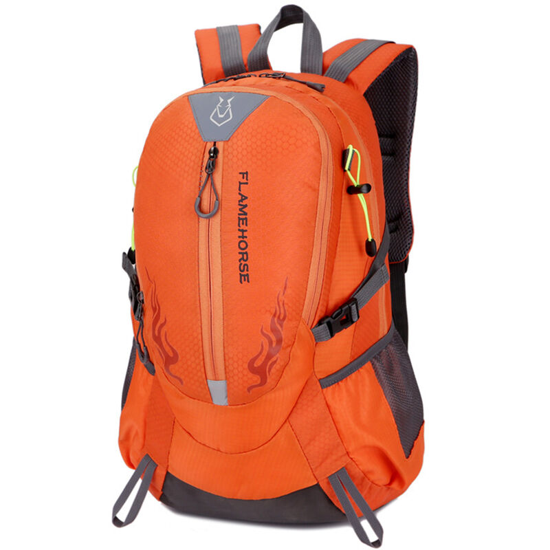 

Mochila de senderismo ligera resistente al agua para hombres y mujeres Mochila de viaje para acampar al aire libre Mochila,naranja