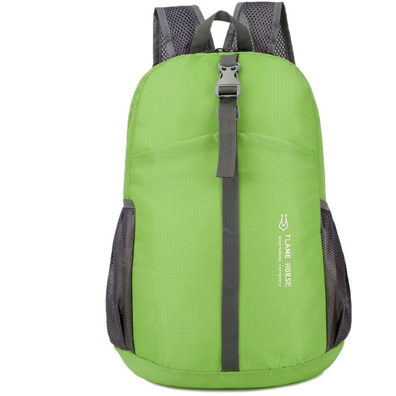 

Flamehorse - Mochila de viaje de mochila de viaje plegable ligera para hombres y mujeres,Verde