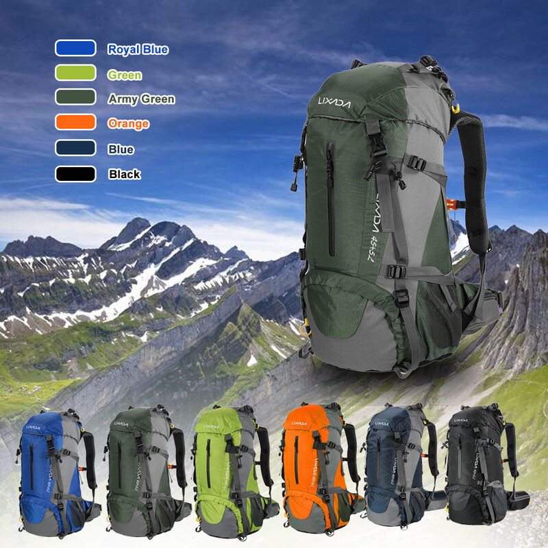 

50L Resistente al agua Deporte al aire libre Senderismo Camping Mochila de viaje Paquete Montanismo Escalada Mochila Trekking Bolsa Mochila con