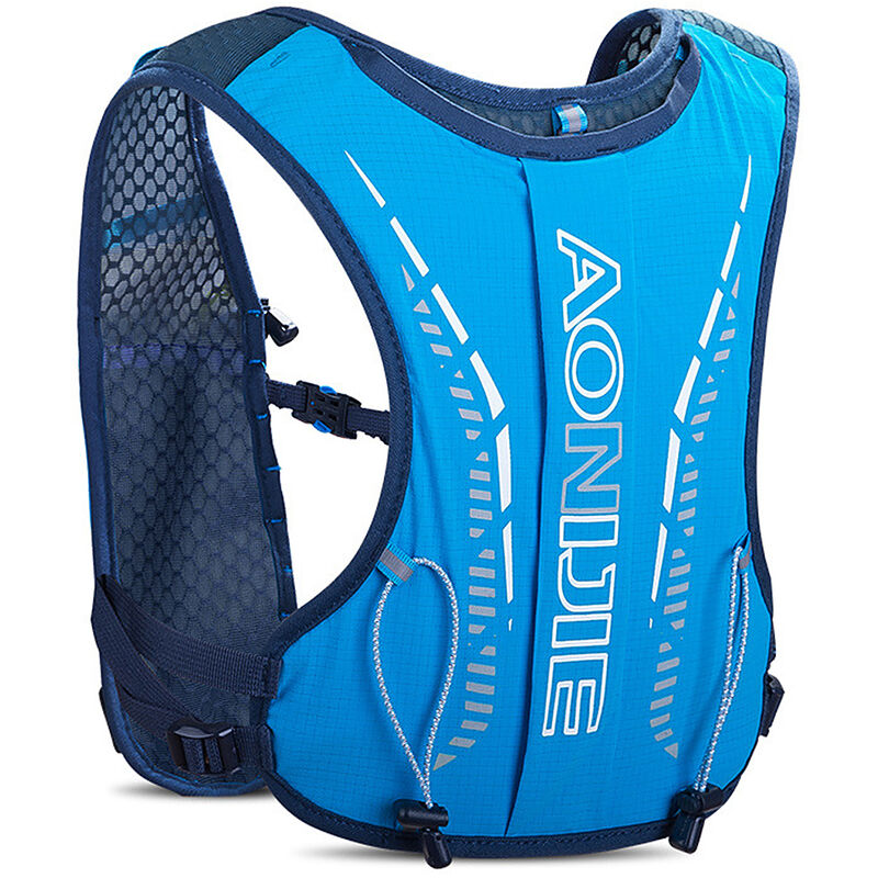 

Aonijie - Mochila deportiva impermeable para ninos, bolsa para correr al aire libre,Azul