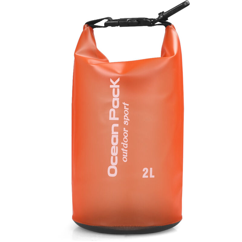 

Mochila impermeable plegable del bolso seco del PVC de 2L / 5L / 10L / 15L / 20L, bolso del almacenamiento,2L