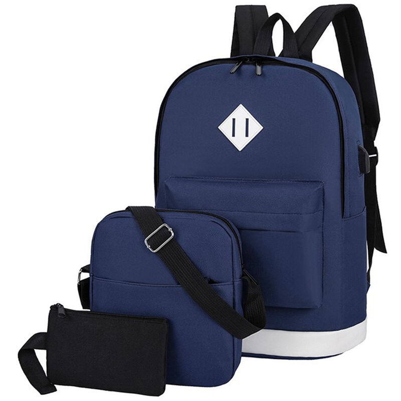 

Mochila para acampar al aire libre Bolso de hombro resistente al desgaste con bandolera Bolso para actividades al aire libre,Azul