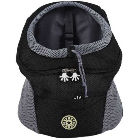 Mochila para mascotas, ventilada, cómoda, espaciosa, ecológica, mochila para perros para viajes (tejido Oxford)