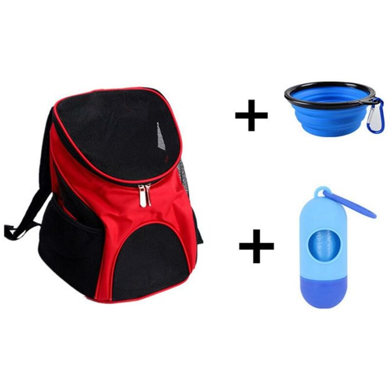 

Abcrital - Mochila para perros, mochila para perros, bolsa de transporte para perros, mochila para perros y gatos, - bolsa de avión para perros, con