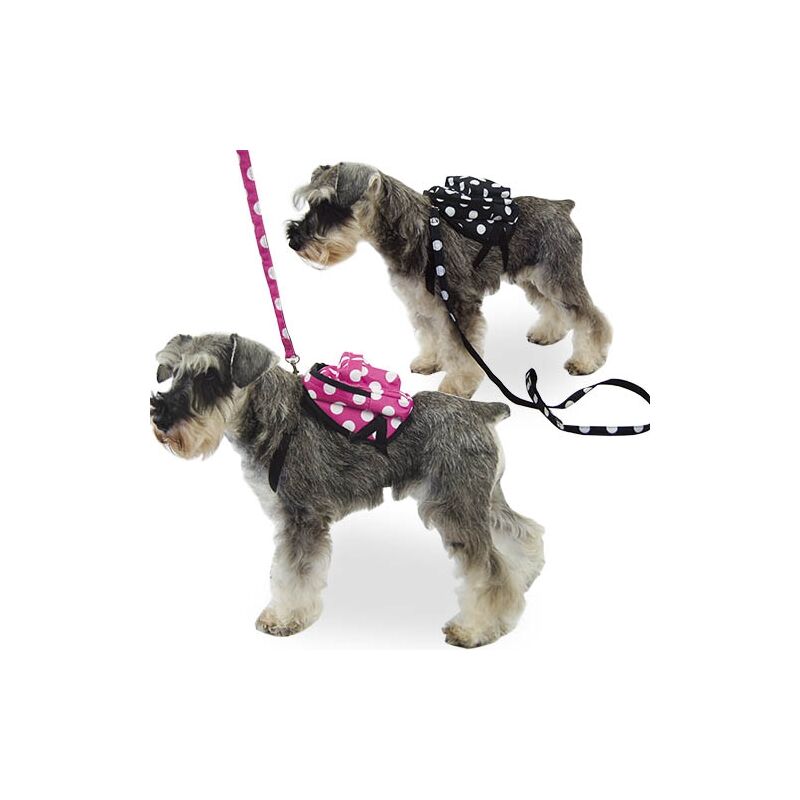 

Mochila para perros pequeños MOCHILA LUNARES ROSA