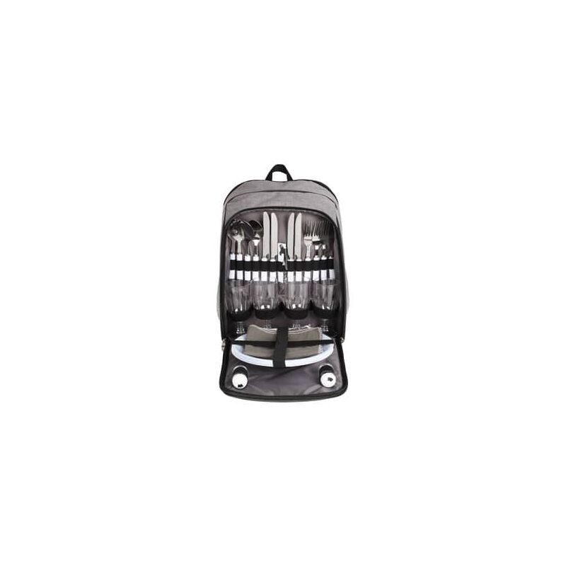 

Productosdetodoelmundo - Mochila Picnic 4 Servicios isotérmica 29,5x18x39,5cm