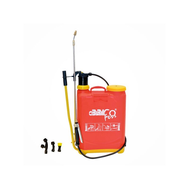 

Pulverizador Manual , Capacidad 16 Litros Con Lanza Extensible Anti Corrosión - Bricoferr