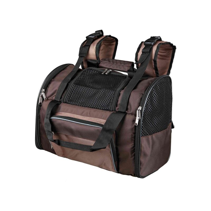 

Mochilla Shiva, Nylon, 41 × 30 × 21 cm, Marrón - Trixie