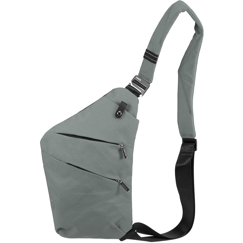 

Osoce - Mochila Sling, bolsa de pecho, ligera, deportiva al aire libre, viajes, senderismo, antirrobo, bandolera, bandolera, mochila para hombres y