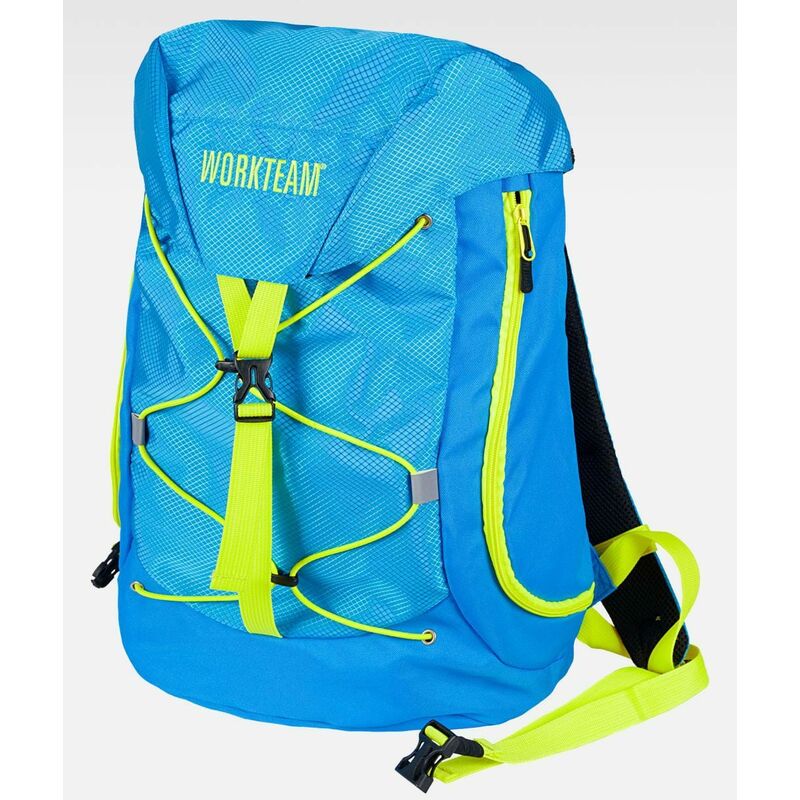 

Workteam - MOCHILA WFA402 TURQUESA/AMARILLO A.V.32L