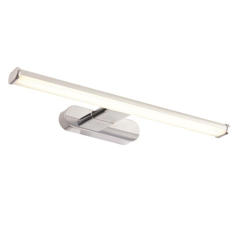 Endon Lighting - Endon Moda - LED 1 Light Bathroom Wall Chrome Abs Plastic, Frosted Polypropylene IP44