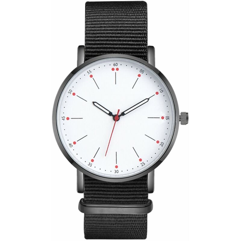

Moda Ultra Simple Pareja Reloj de cuarzo Casual Elegante Reloj de pulsera analogico unisex,Negro, 2