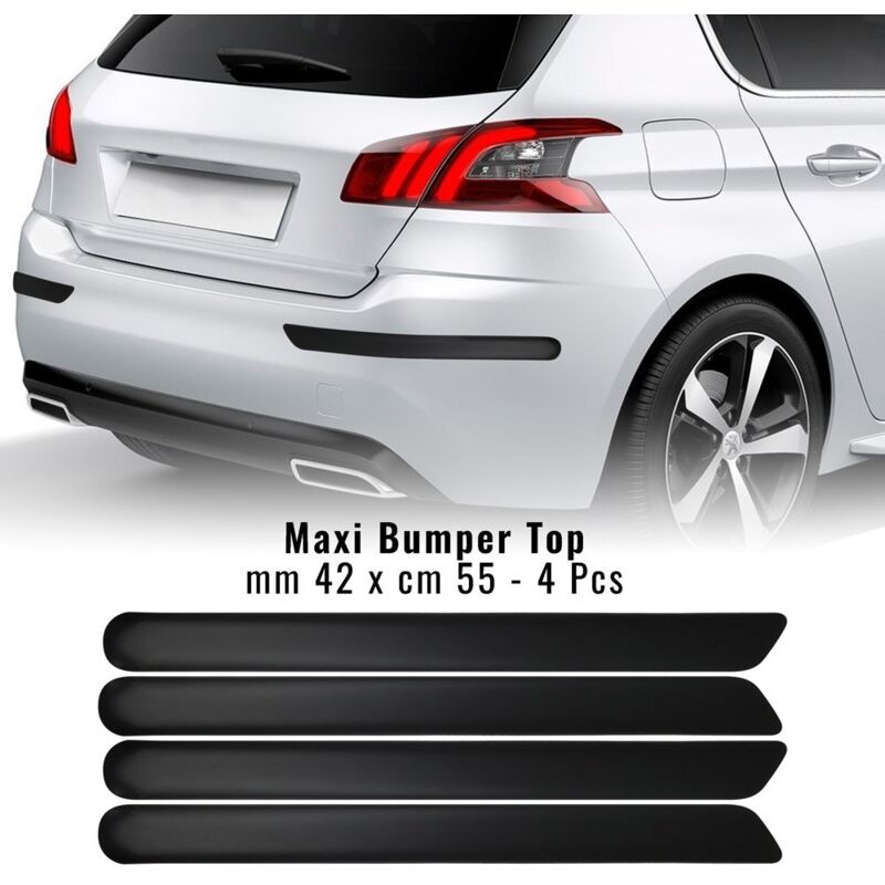 Modanature Bumper Paracolpi per Auto, Top - Confezione: 4 PEZZI