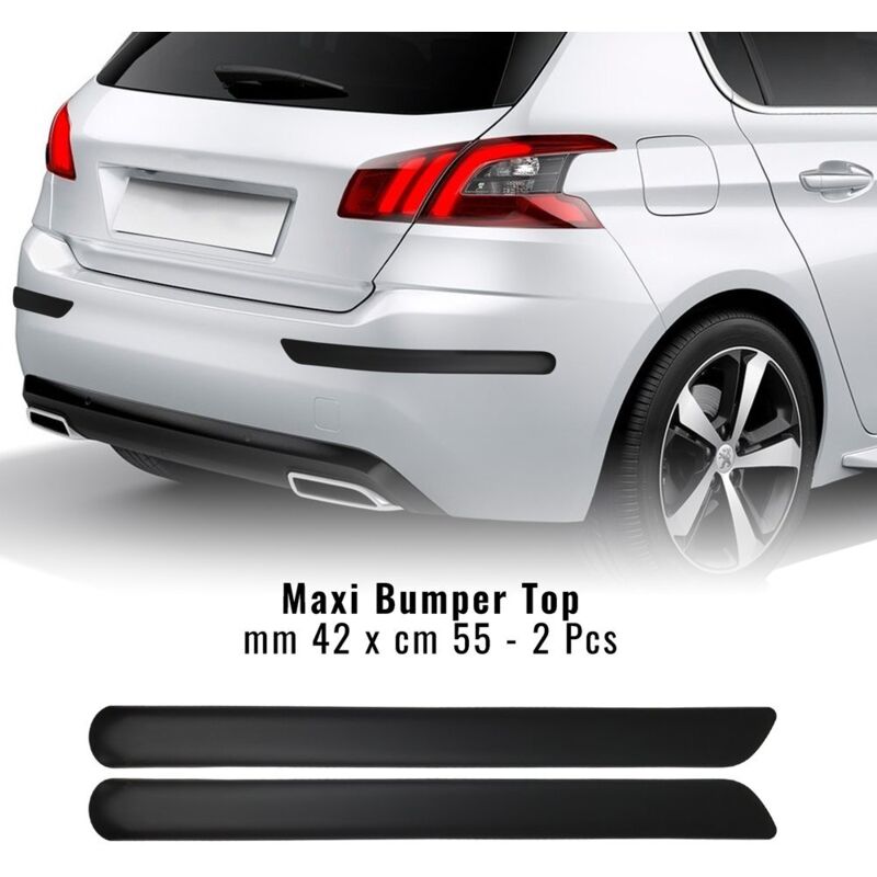 Modanature Bumper Paracolpi per Auto, Top - Confezione: 2 PEZZI